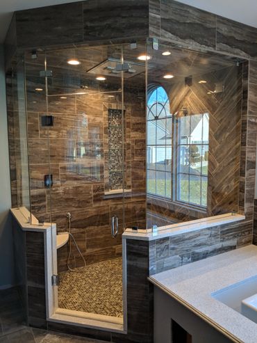 NJ Frameless Shower Door